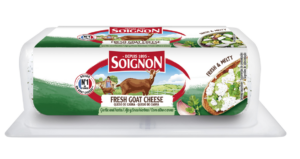 Image du produit : Fresh goat log Garlic and Herbs, 125g