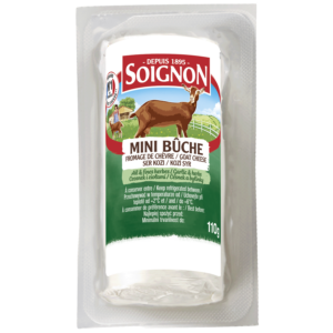 Image du produit : Fresh goat log Garlic and Herbs, 110g