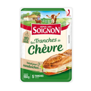 Image du produit : Goat cheese slices, 150g