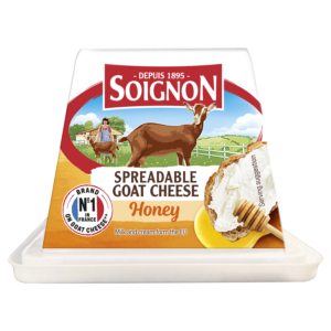 Image du produit : Smørbar gedeost med Pyramid-honning, 150 g