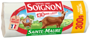 Image du produit : Sainte-Maure getost i rulle – Familjeförpackning 300 g